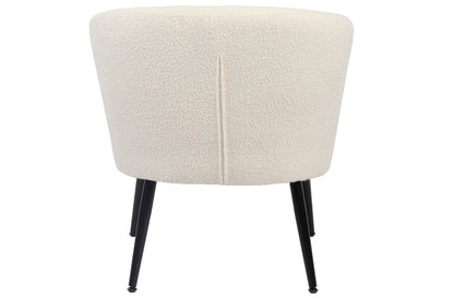 BUTACA CIRCULAR MELROSE LINEN NATURE