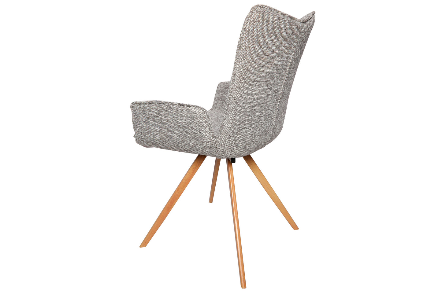 SILLA COMEDOR MIREIA TEJIDO GRIS (Pack 2 unidades)