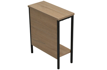 MESA RINCON / SOFÁ DECK 40 x 18 CM OAK / NEGRO