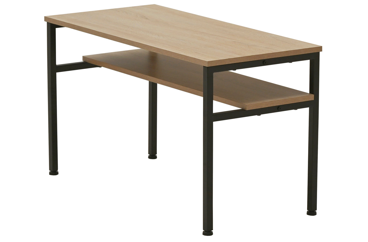 MESA CENTRO DECK 80 x 40 CM OAK / NEGRO