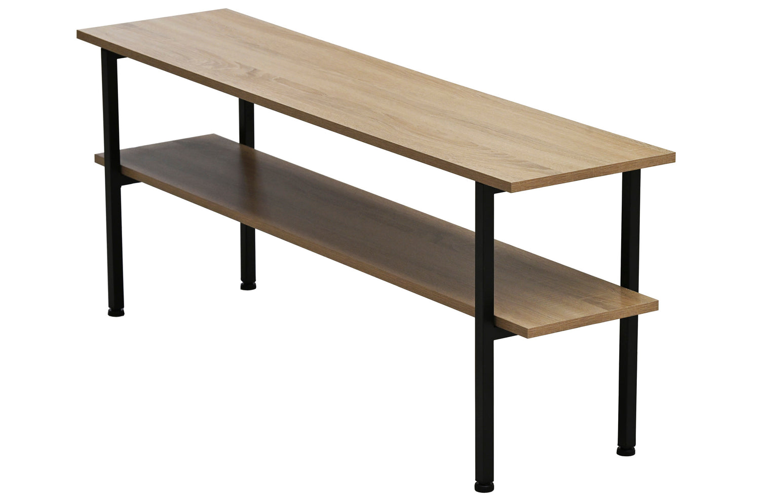 Mesa auxiliar/Tv Deck 120x30 cm oak/negro