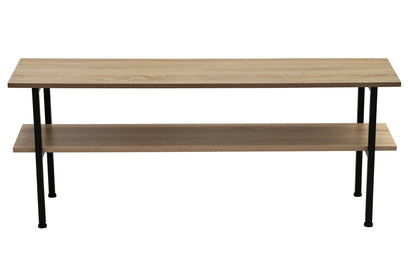 MESA AUXILIAR / TV DECK 120 x 30 CM OAK / NEGRO