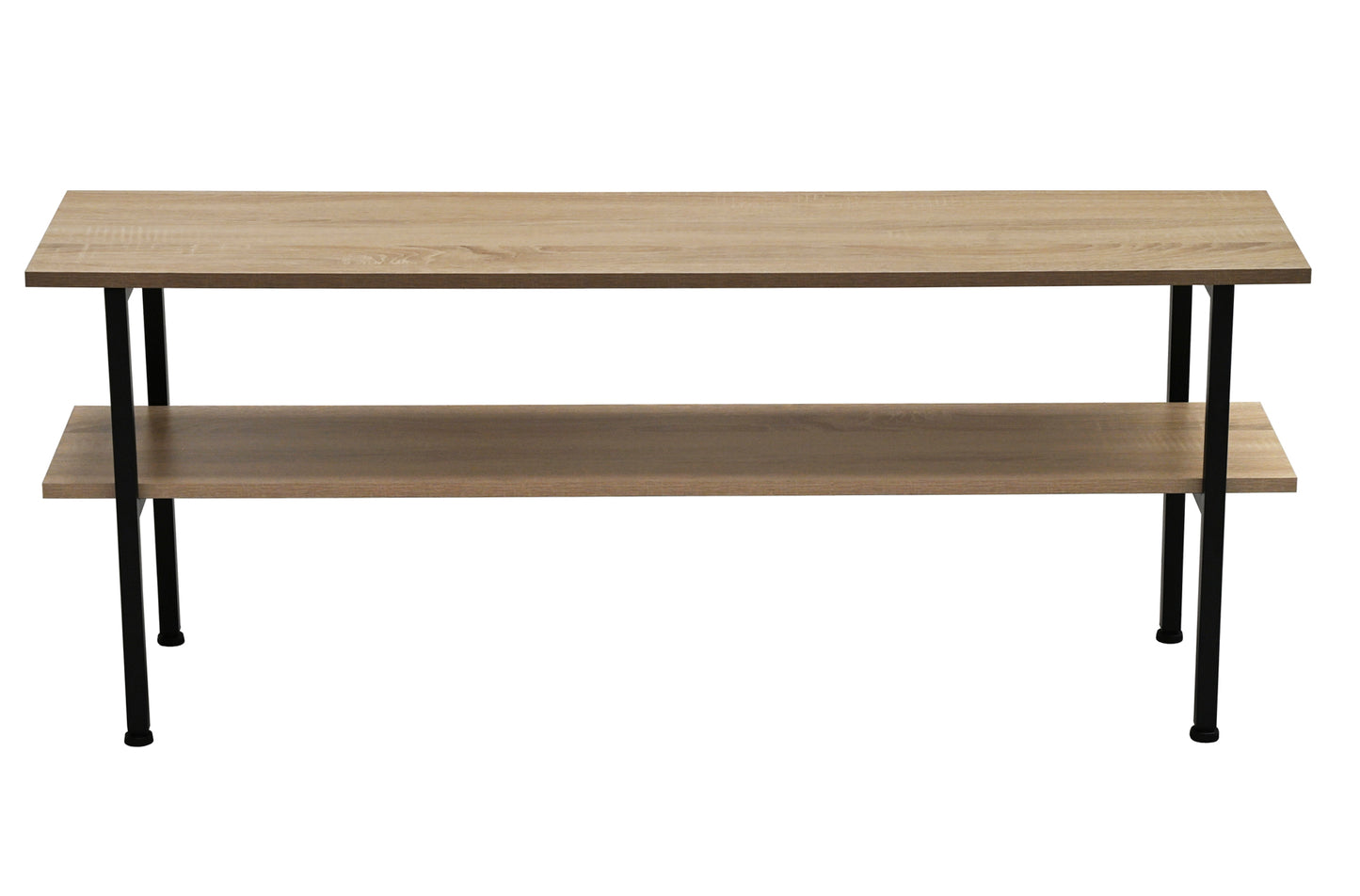 MESA AUXILIAR / TV DECK 120 x 30 CM OAK / NEGRO