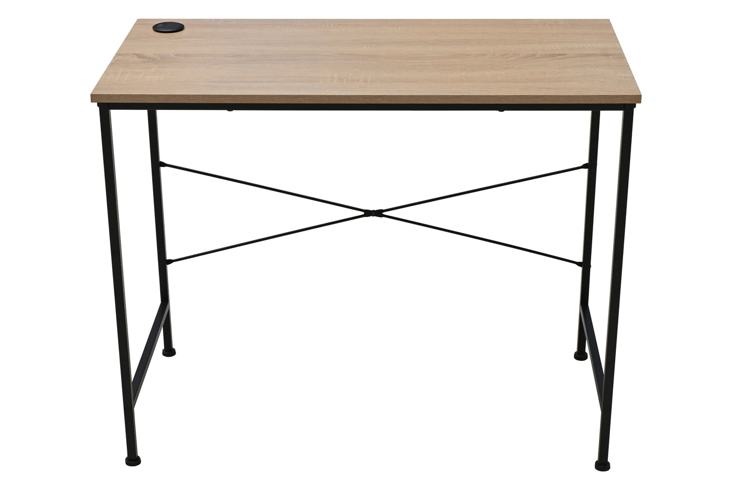 ESCRITORIO DECK 90 x 45 CM OAK / NEGRO