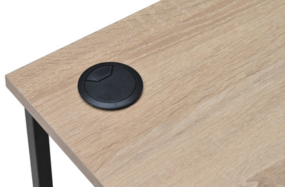 ESCRITORIO DECK 90 x 45 CM OAK / NEGRO