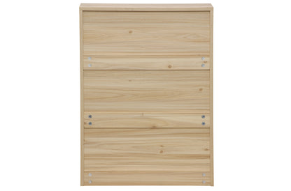 ZAPATERO DECOR 60 x 24 CM PINO / RATTAN