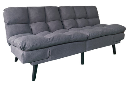 PACK x4 - SILLA COMEDOR HERMES TEJIDO GRIS / OAK