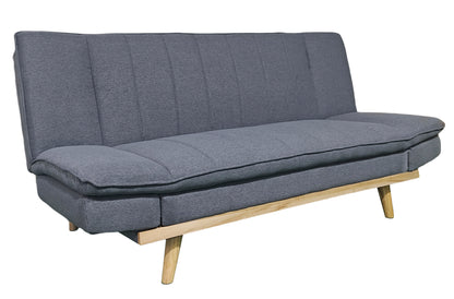 PACK x4 - SILLA COMEDOR HERMES TEJIDO GRIS / OAK