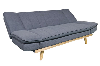 PACK x4 - SILLA COMEDOR HERMES TEJIDO GRIS / OAK
