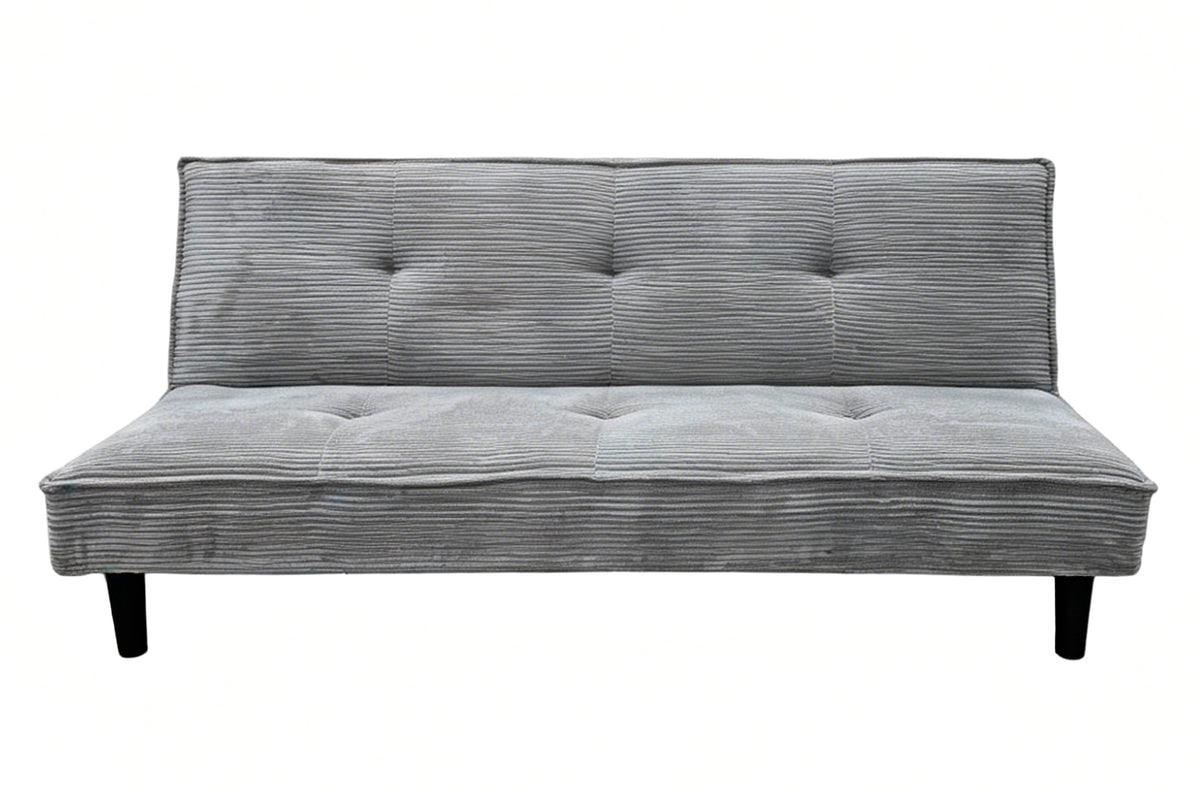 Sofa Cama Flash 105 x 180 cm Corduroy Gris