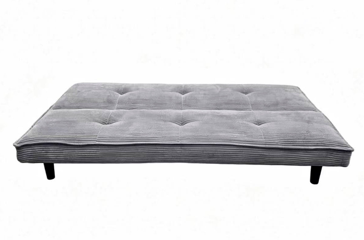 Sofa Cama Flash 105 x 180 cm Corduroy Gris