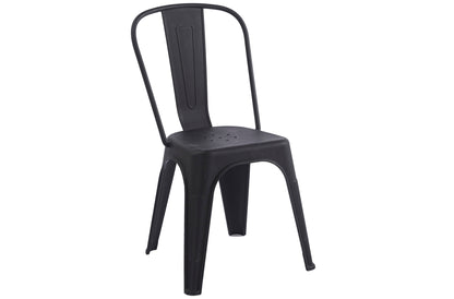 SILLA COMEDOR / COCINA TOLIX PP NEGRO (Pack 4 unidades)