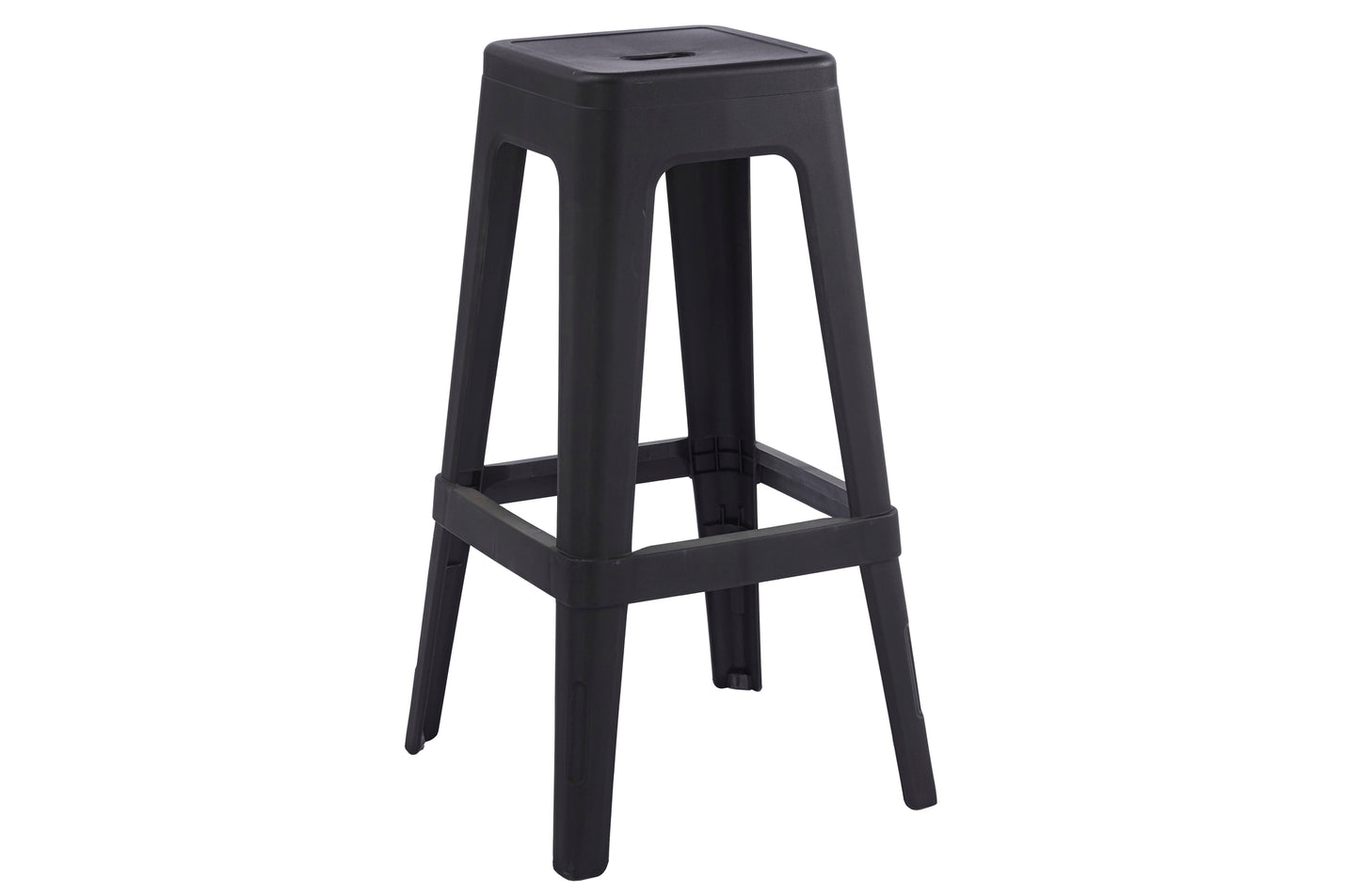 Taburete alto Tolix PP negro (Pack 4 unidades)