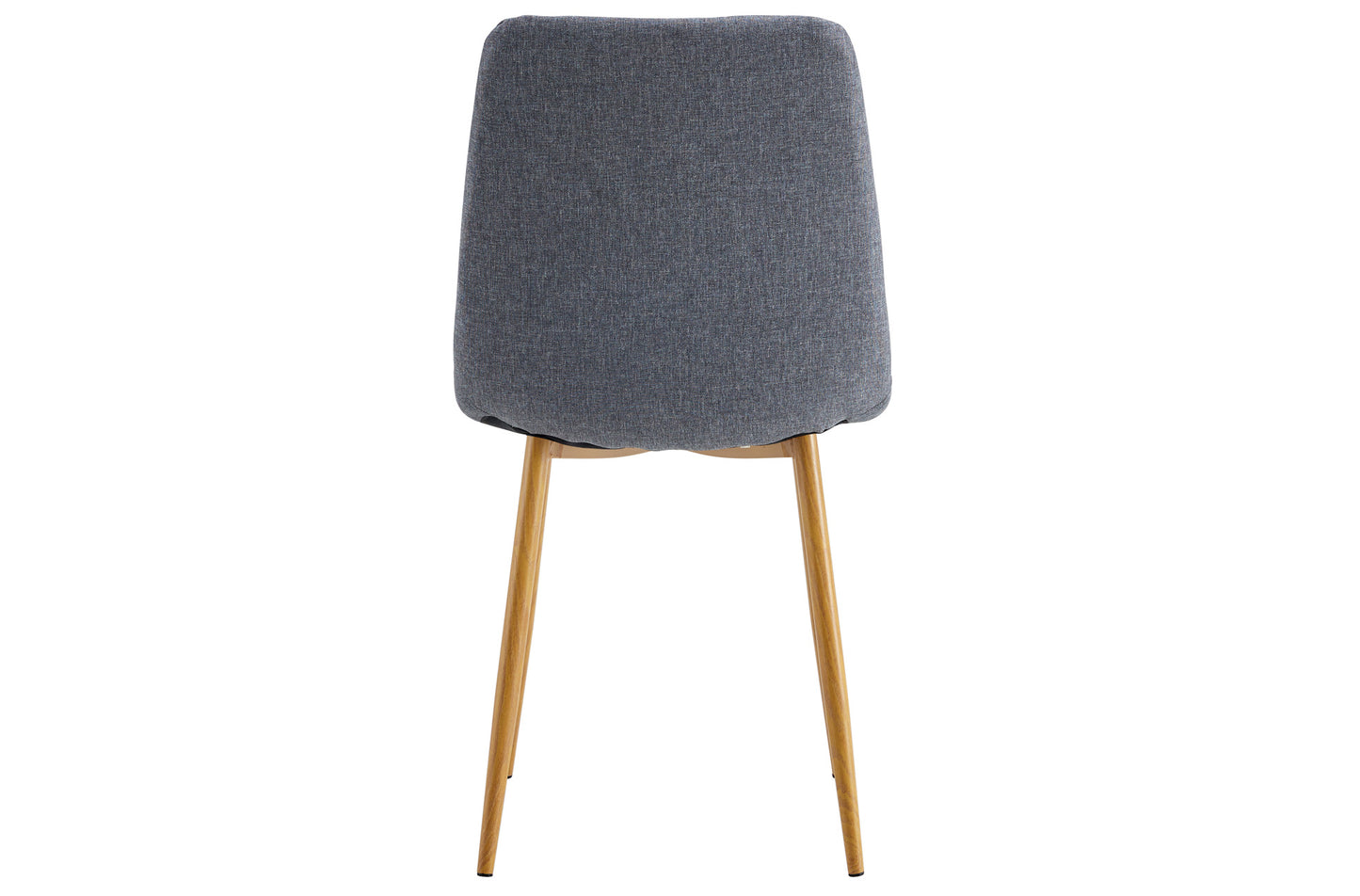 SILLA COMEDOR NAILS TEJIDO GRIS / OAK. (Pack 4 unidades)