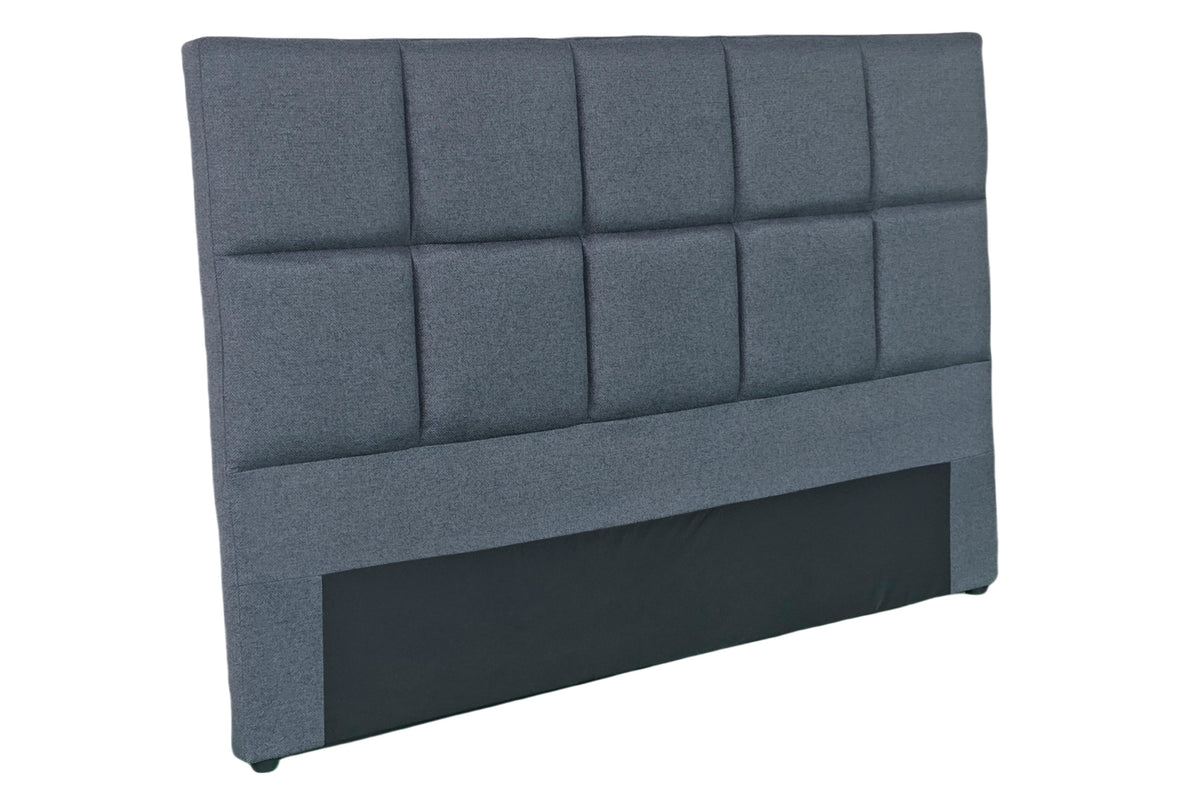 Cabecero tapizado Lumos 160 cm tejido gris