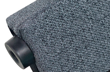 PACK x4 - SILLA COMEDOR HERMES TEJIDO GRIS / OAK
