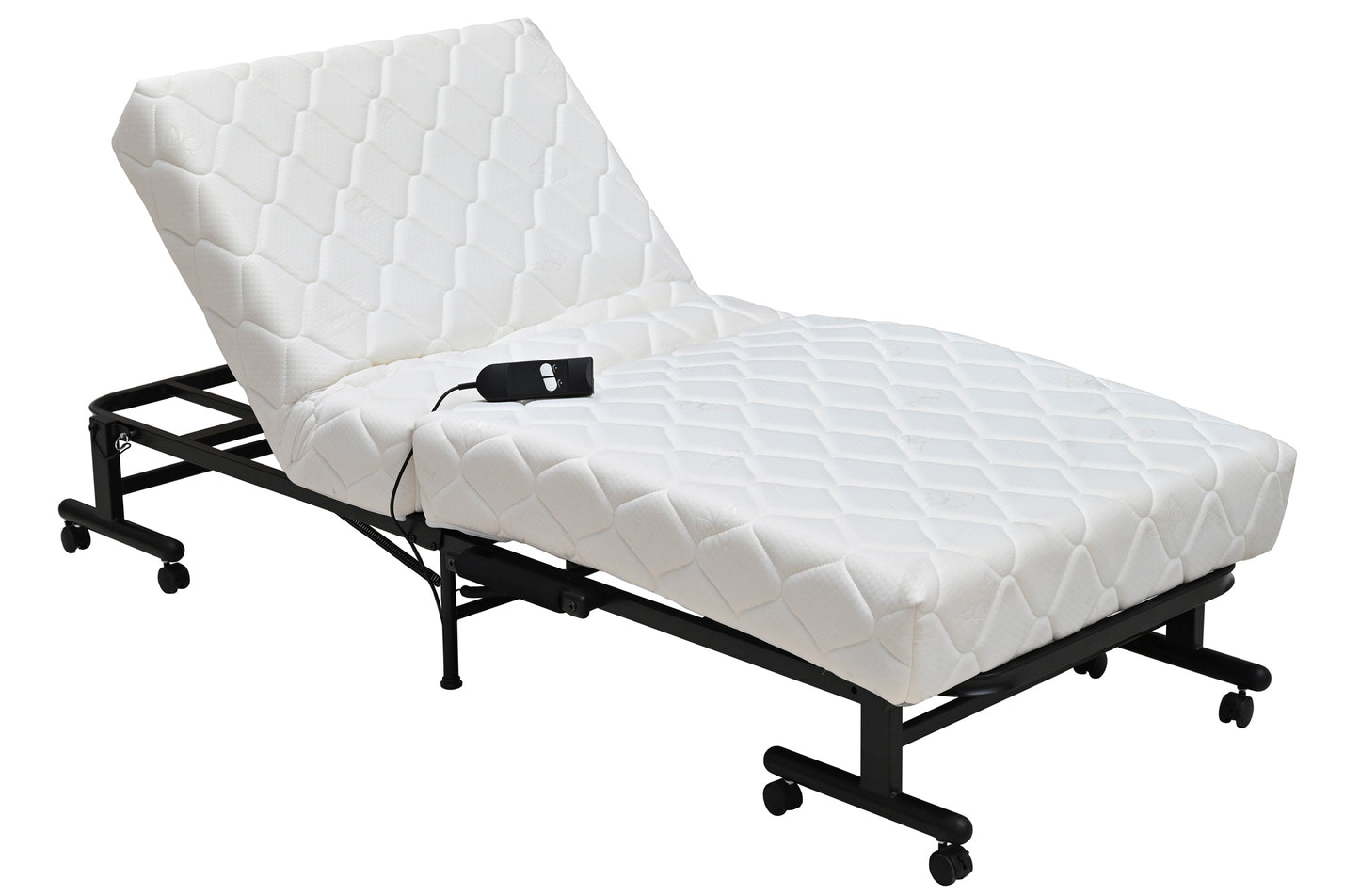 CAMA ARTICULADA SUPLETORIA PLEGABLE MOTORIZADA 85 x 195 CM