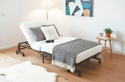 CAMA ARTICULADA SUPLETORIA PLEGABLE MOTORIZADA 85 x 195 CM