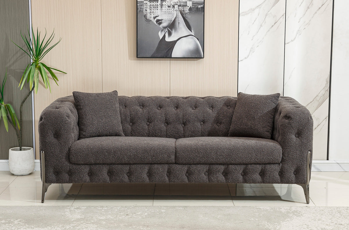 Sofa Chester Cindy 3 Plazas Linen Centeno