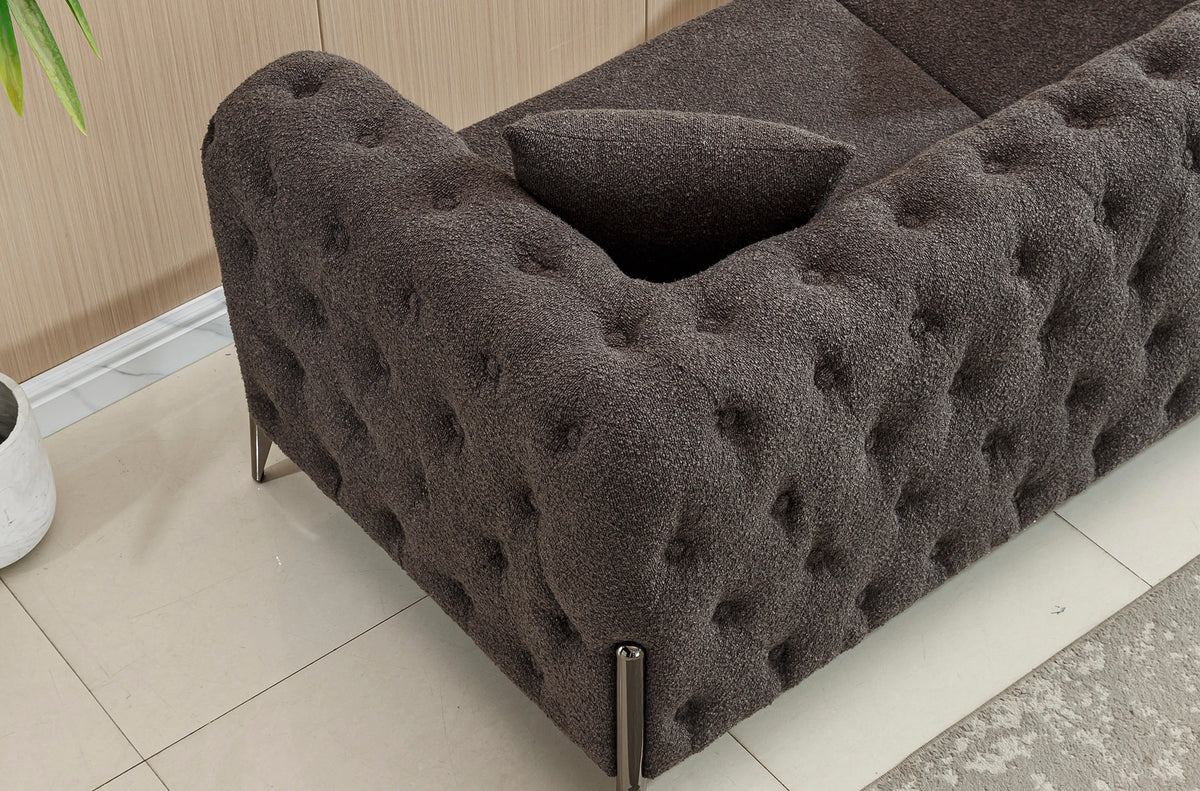 Sofa Chester Cindy 3 Plazas Linen Centeno