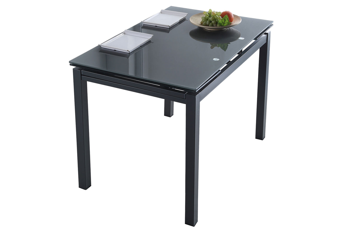 MESA COMEDOR EXTENSIBLE FLORENCIA 110/170 x 70 CM GRIS
