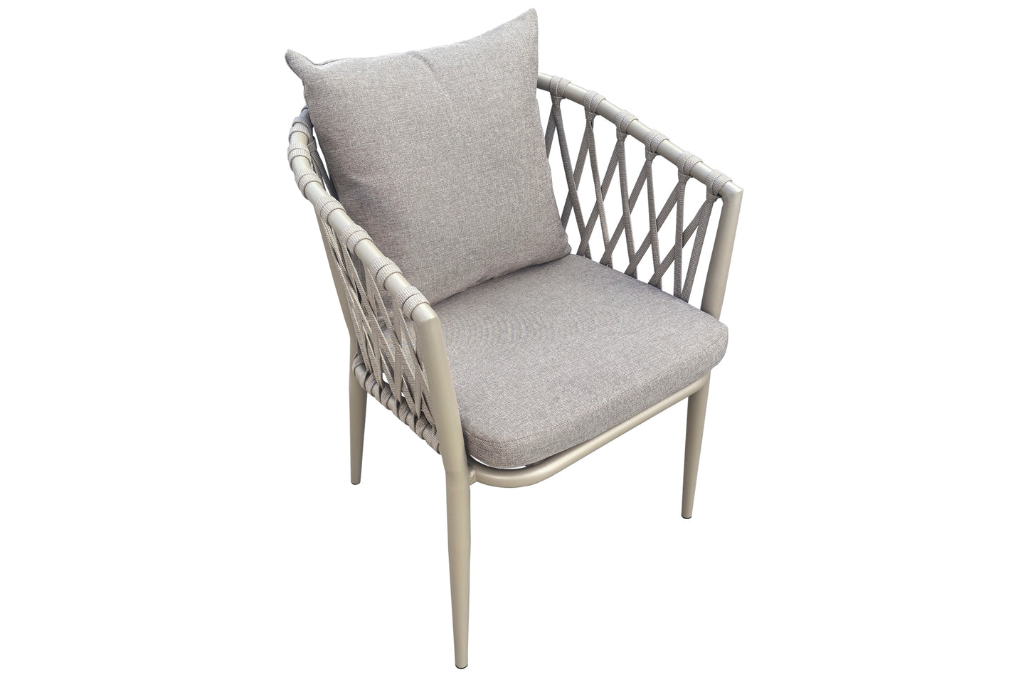 Sillon Rodas aluminio gris (Pack 4 unidades)
