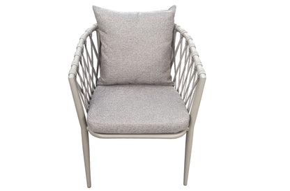 Sillon Rodas aluminio gris (Pack 4 unidades)