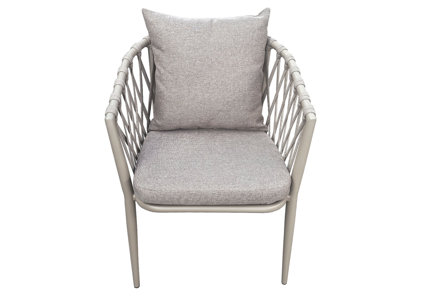 Sillon Rodas aluminio gris (Pack 4 unidades)