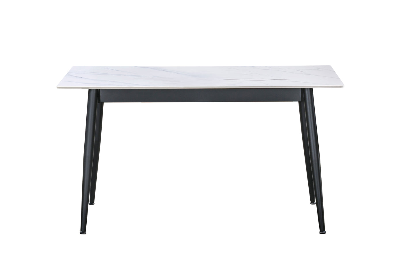 MESA COMEDOR FIJA BERNA 140x80 CM CERAMIC BLANCO