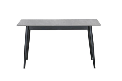 MESA COMEDOR FIJA BERNA 140x80 CM CERAMIC GREES GRIS