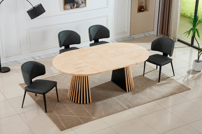 MESA COMEDOR EXTENSIBLE GROVE 100-140-180 CM NORDISH