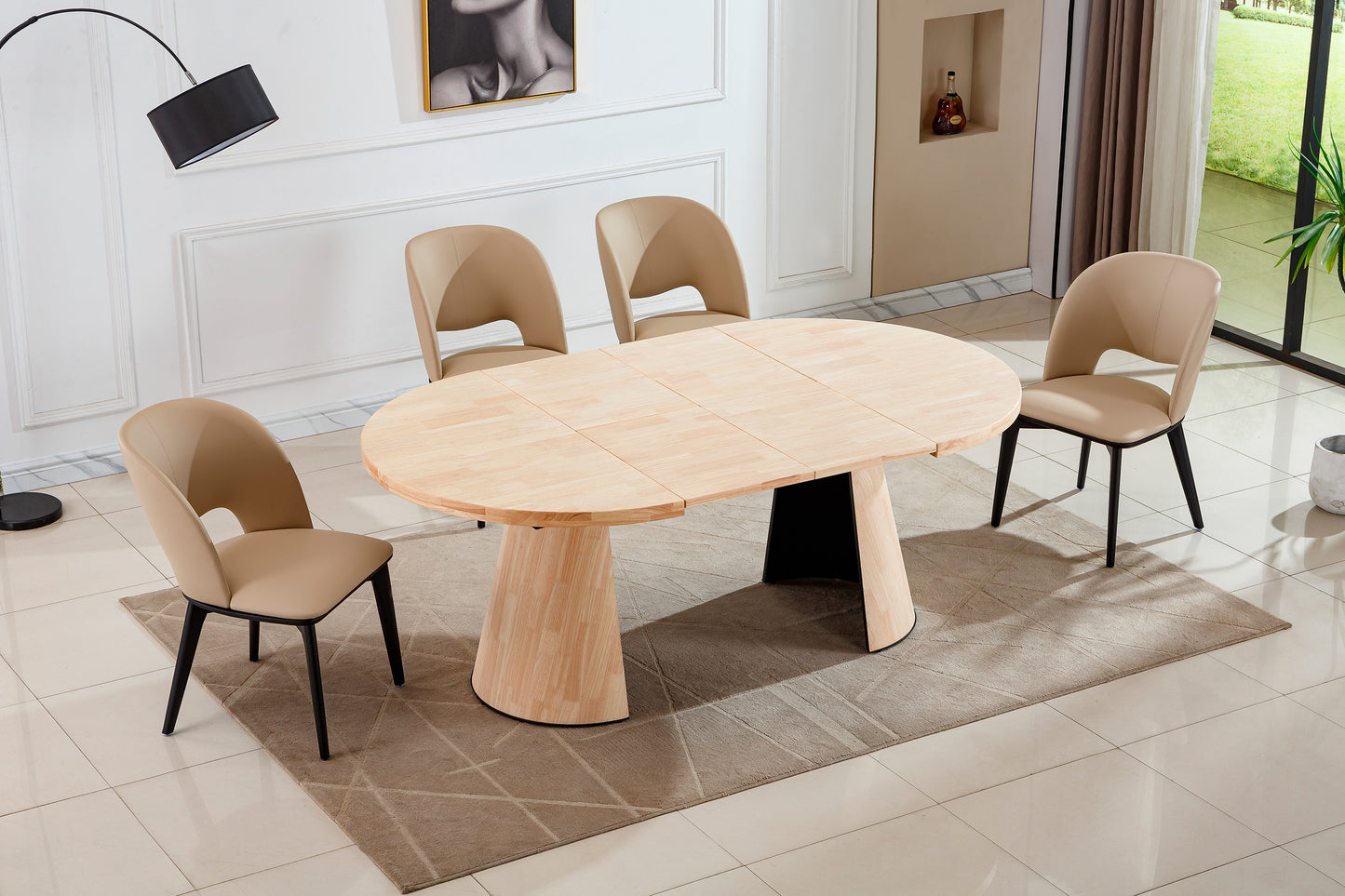 MESA COMEDOR EXTENSIBLE KENIA 120-160-200 CM NORDISH