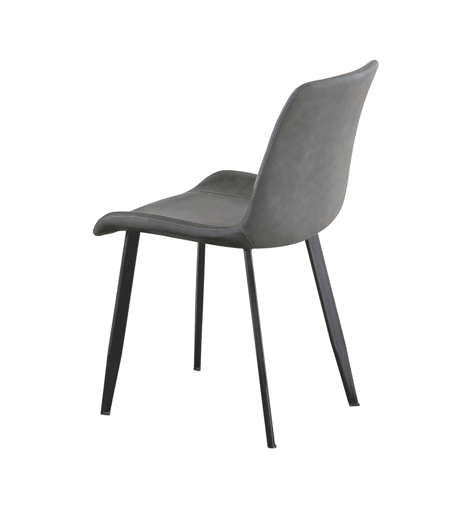 PACK x2 - SILLA COMEDOR LIS CUIR GRIS