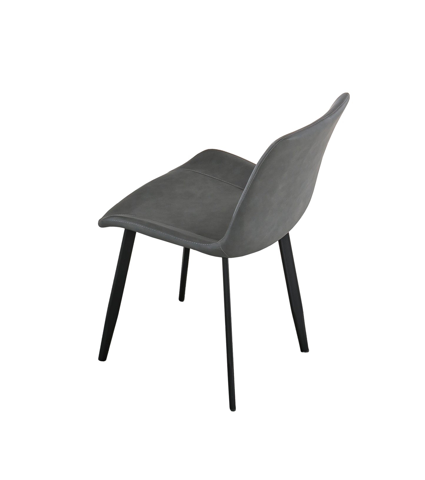 PACK x2 - SILLA COMEDOR LIS CUIR GRIS