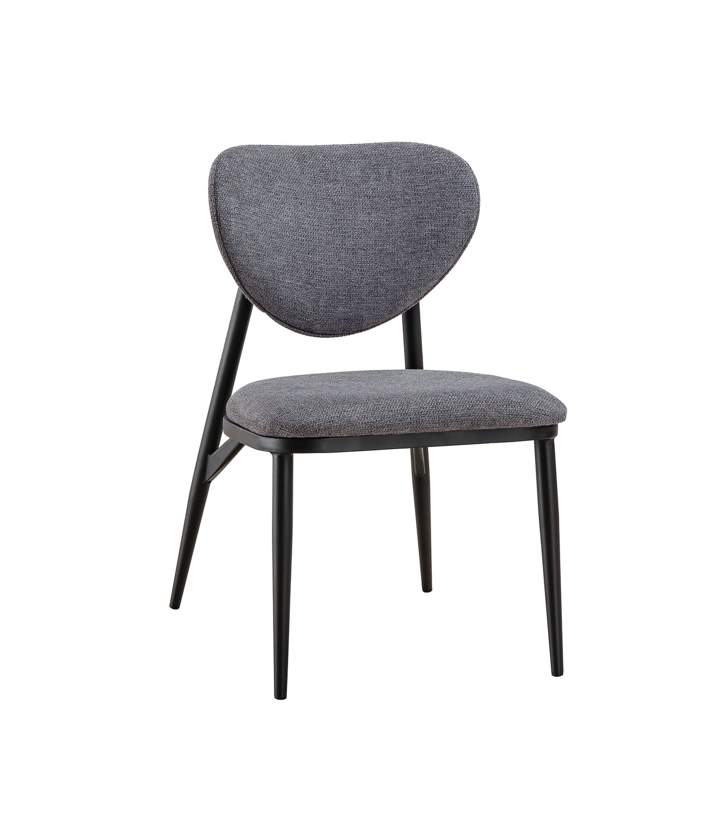 PACK x4 - SILLA COMEDOR MOON TEJIDO GRIS