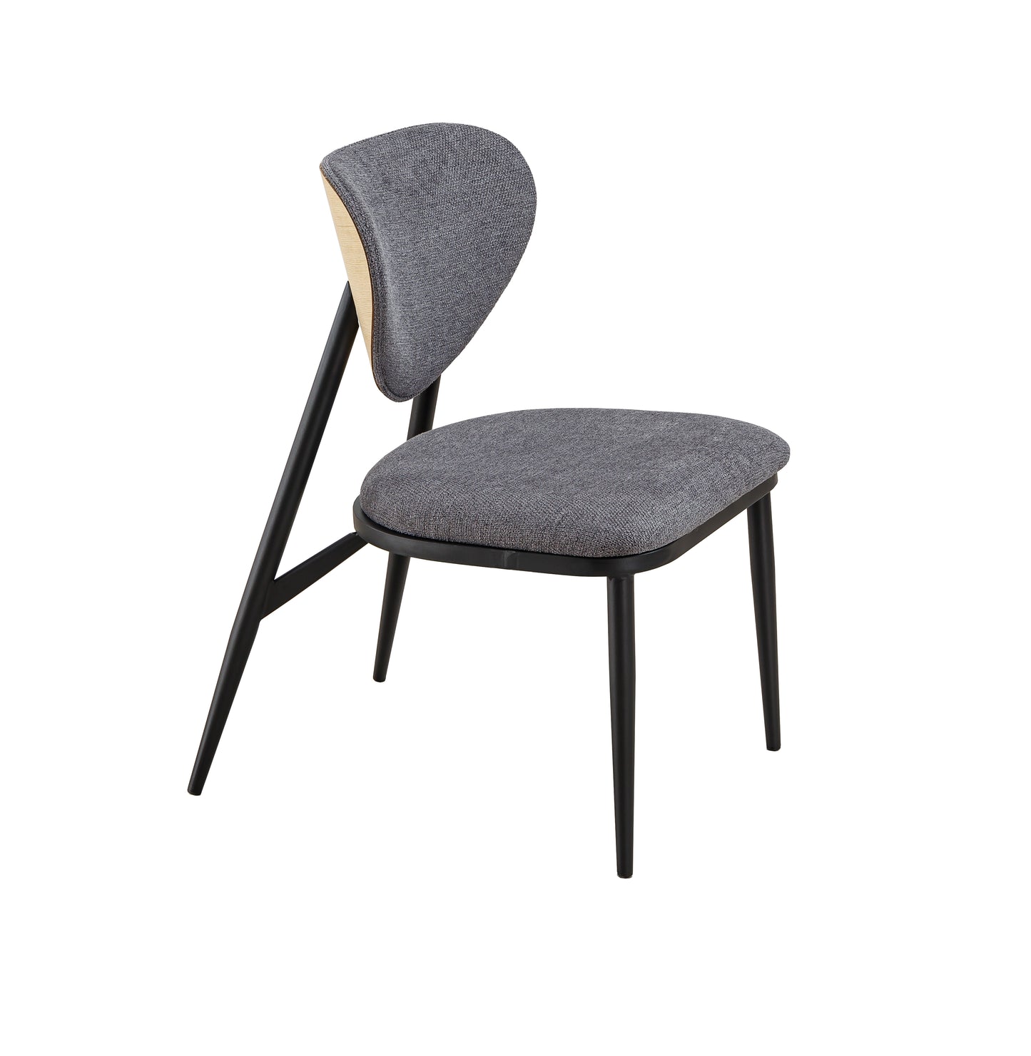 PACK x4 - SILLA COMEDOR MOON TEJIDO GRIS