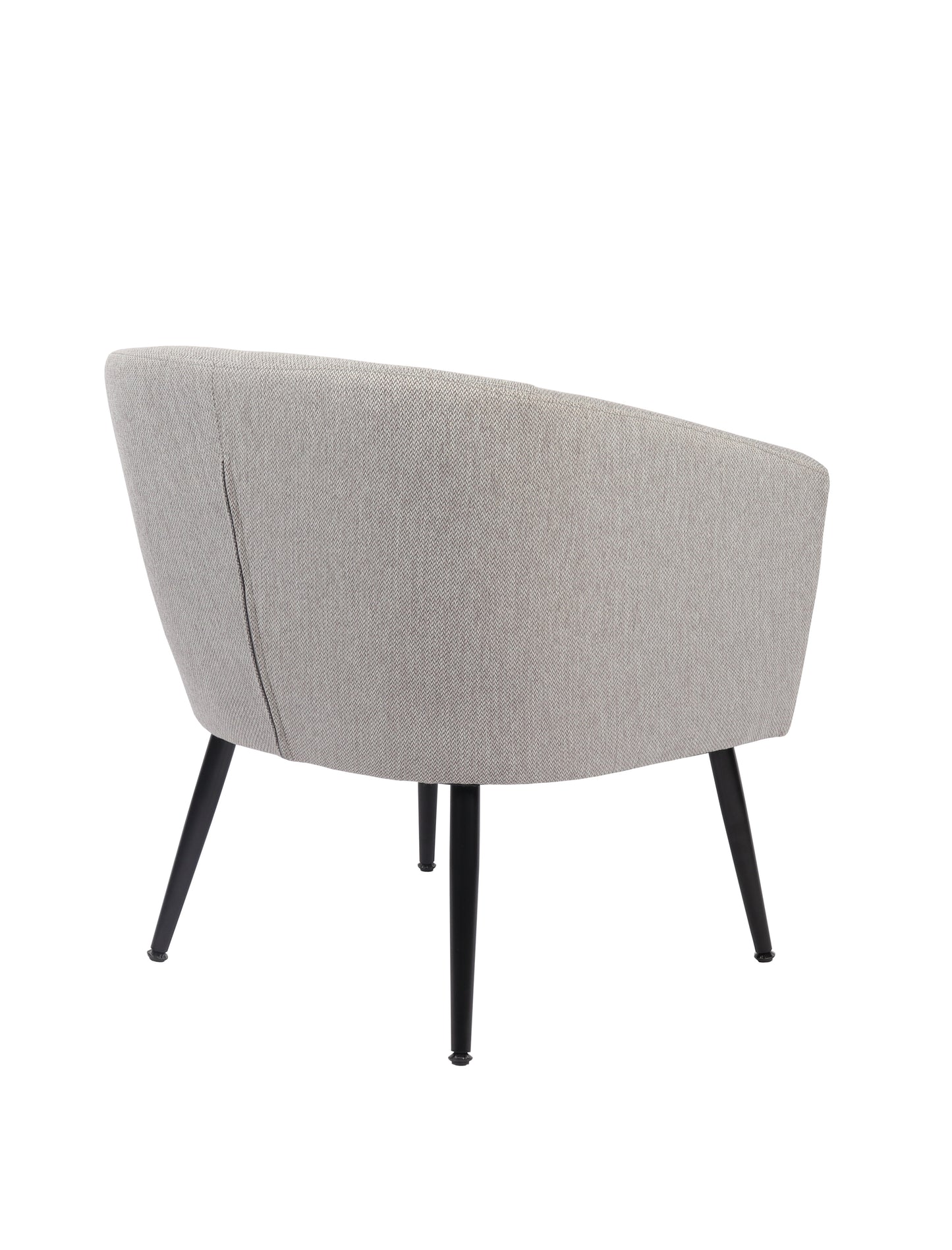 BUTACA CIRCULAR MELROSE GRIS MELANGE