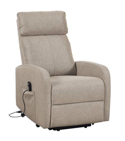 SILLON RELAX ELEVADOR LIFE TEJIDO GRIS