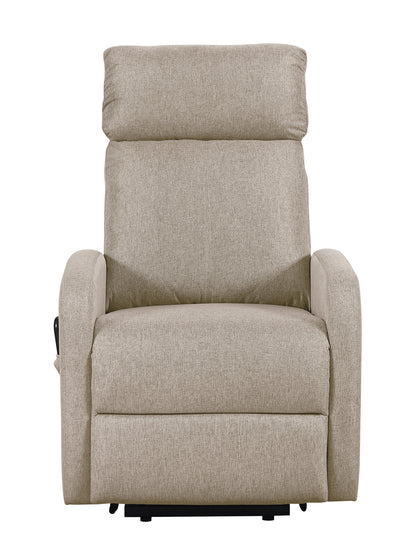 SILLON RELAX ELEVADOR LIFE TEJIDO GRIS