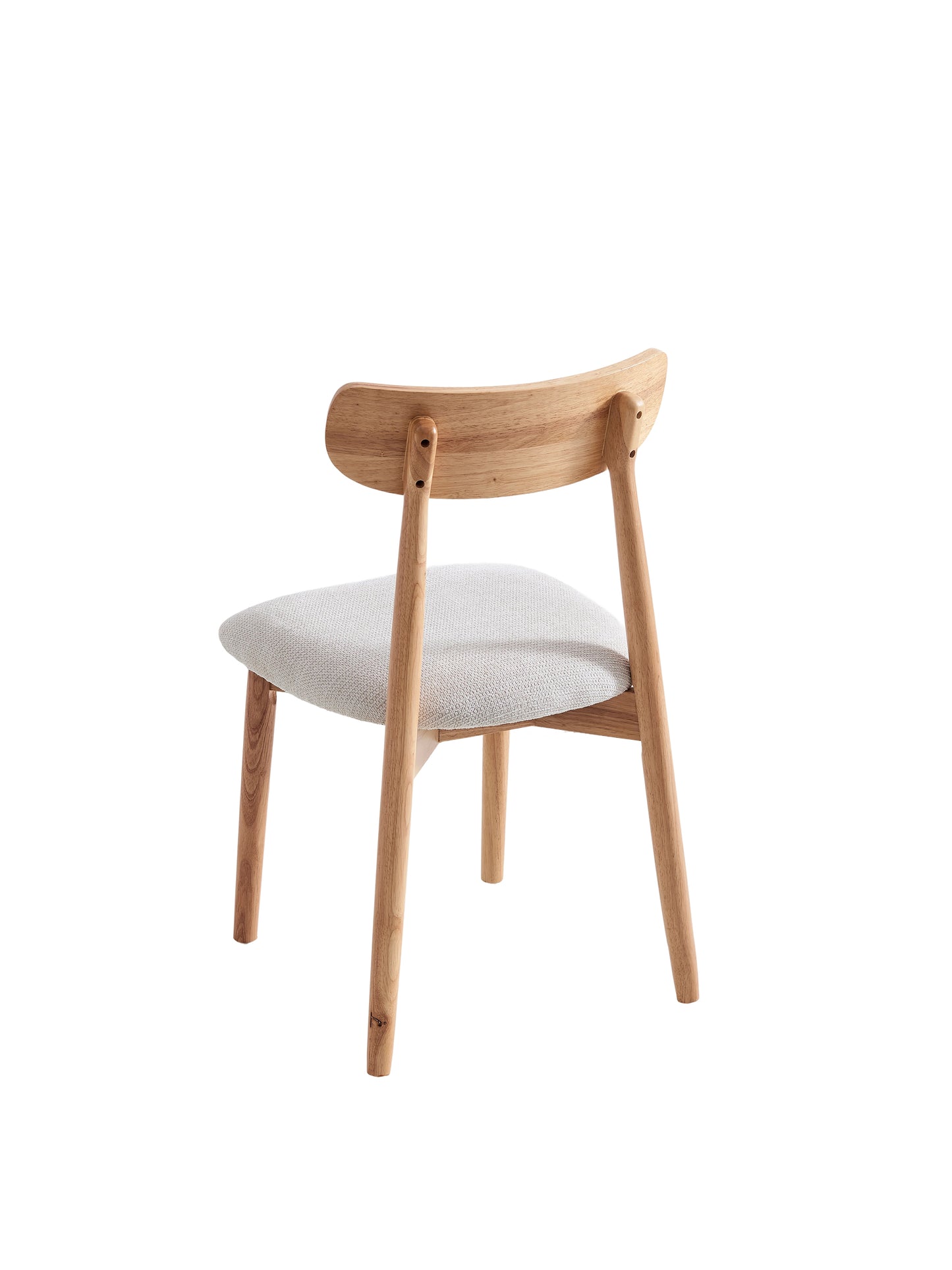 PACK x2 - SILLA COMEDOR SHIA BEIGE / NATURAL