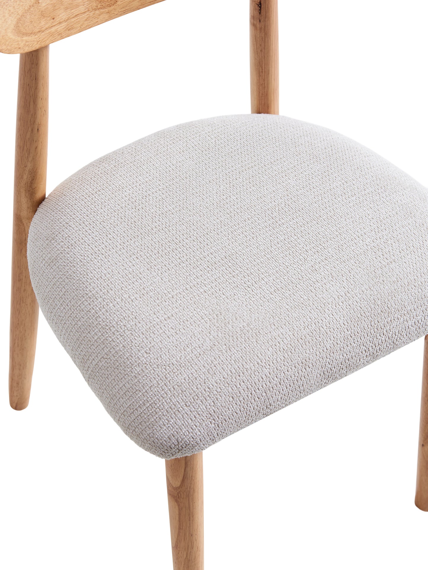 PACK x2 - SILLA COMEDOR SHIA BEIGE / NATURAL