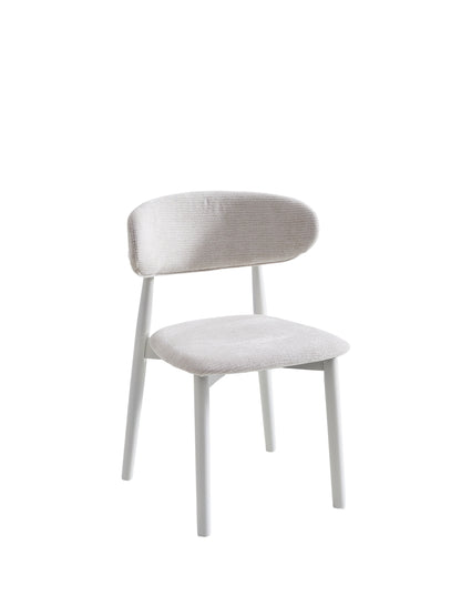 PACK x2 - SILLA COMEDOR VERA BEIGE / BLANCO