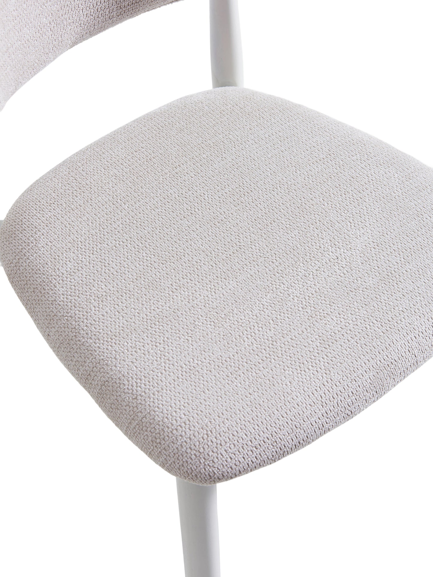 PACK x2 - SILLA COMEDOR VERA BEIGE / BLANCO