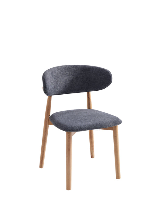 PACK x2 - SILLA COMEDOR VERA GRIS / NATURE