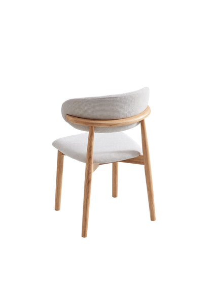 PACK x2 - SILLA COMEDOR VERA BEIGE / NATURE