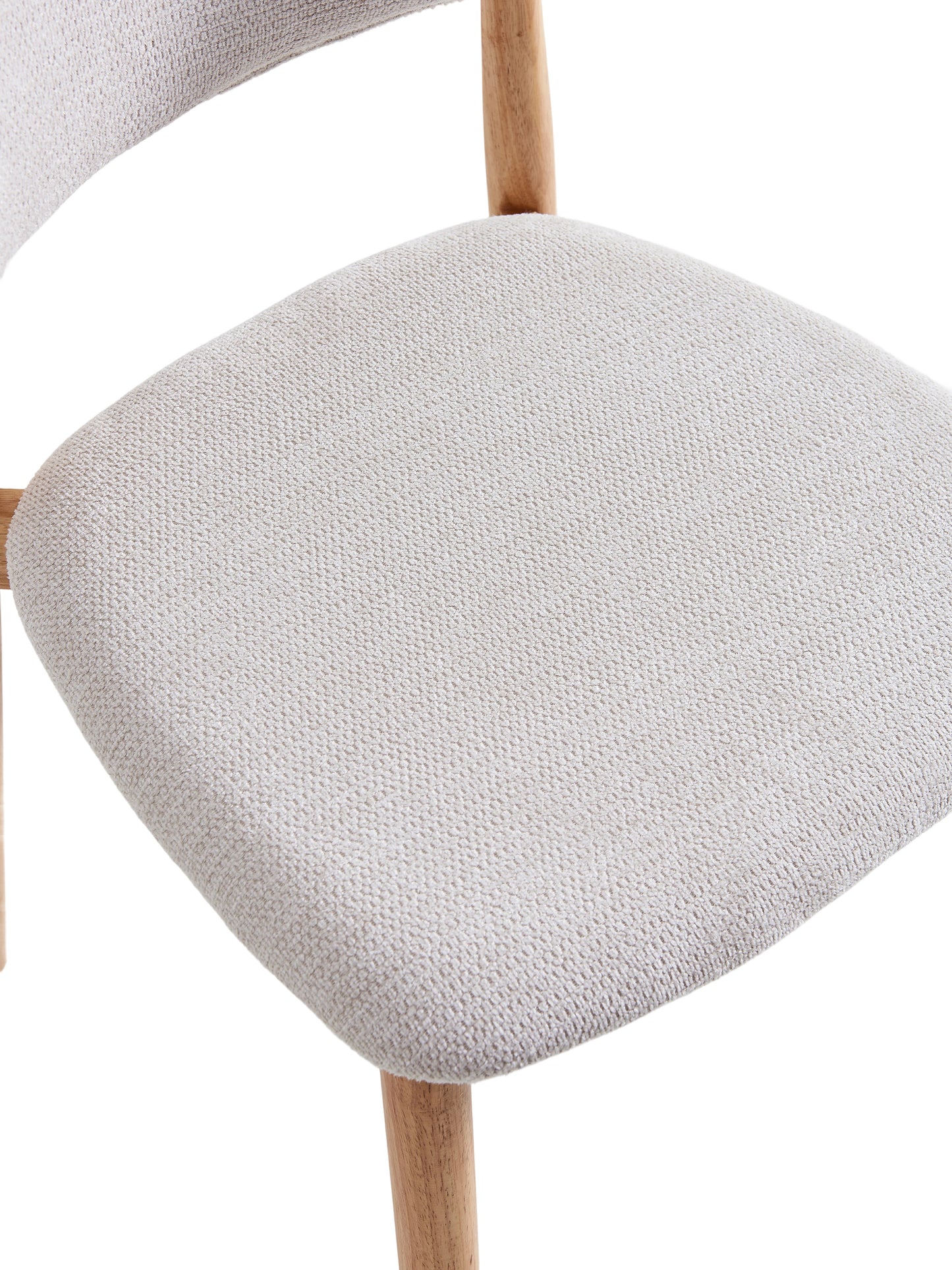 PACK x2 - SILLA COMEDOR VERA BEIGE / NATURE