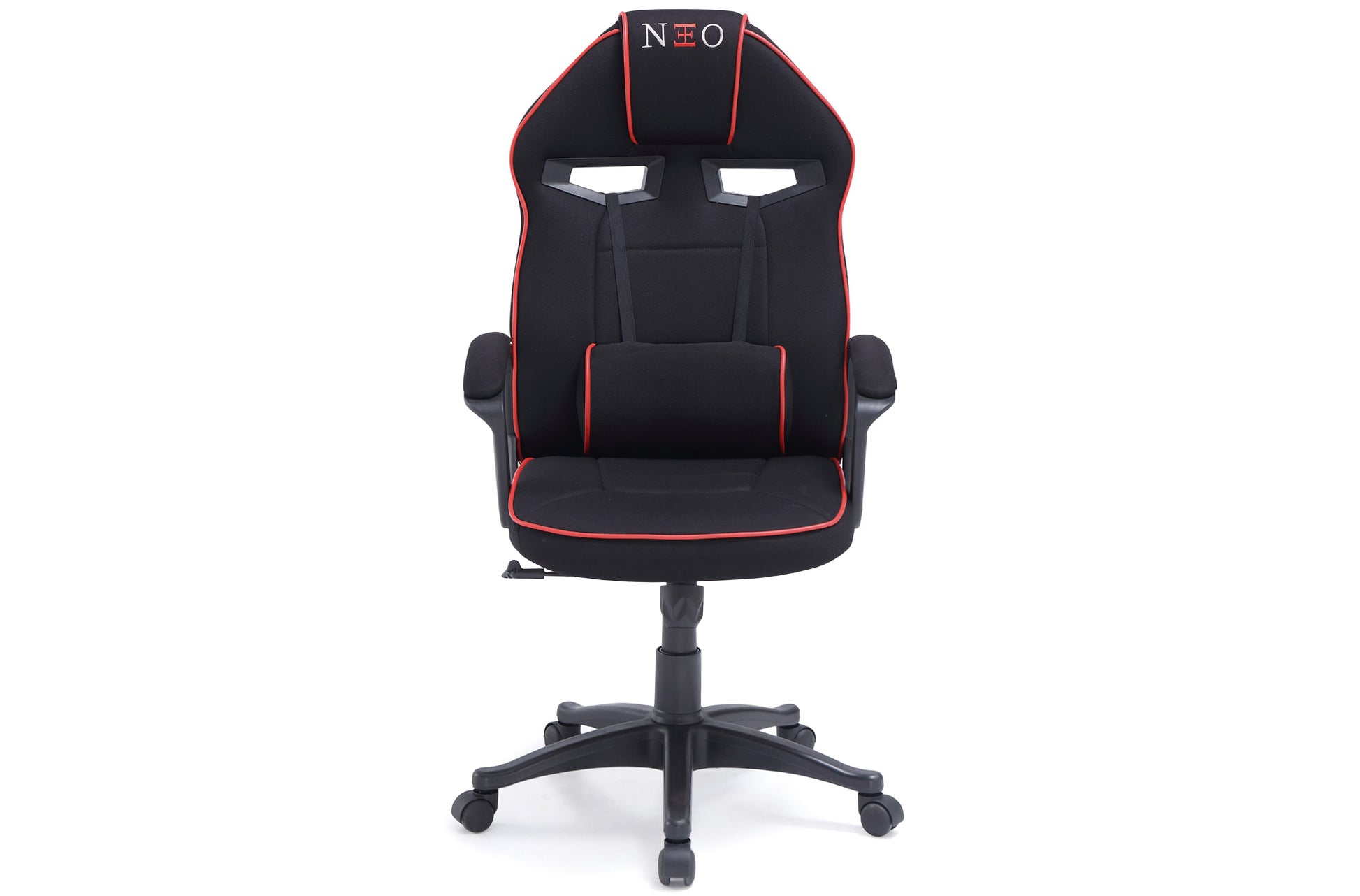 SILLON GIRATORIO RALLY REGULABLE EN ALTURA TEJIDO NEGRO