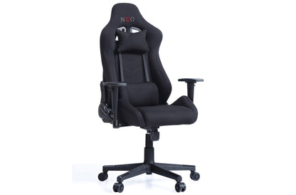 SILLÓN GIRATORIO Y RECLINABLE GAMER CLUTCH NEGRO