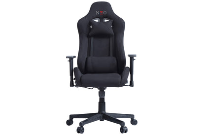 SILLÓN GIRATORIO Y RECLINABLE GAMER CLUTCH NEGRO